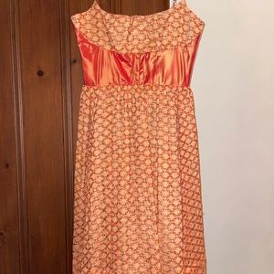 Tracey Reese Orange Dress